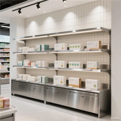 Titanium - rack tal-istainless steel indurat